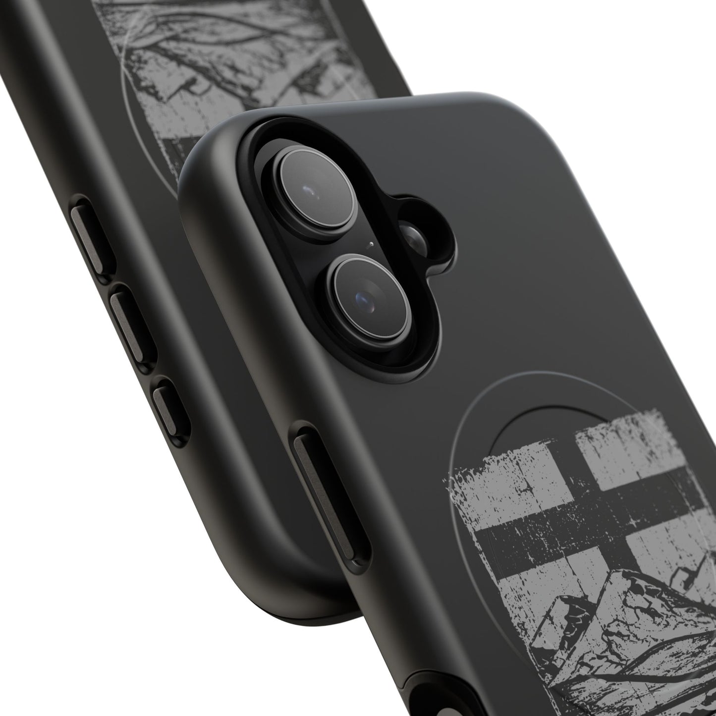 Rugged Alberta Shield Black MagSafe Premium Case