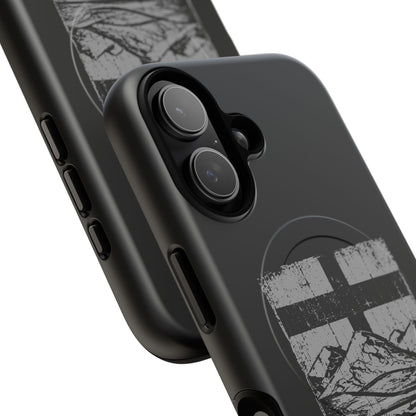 Rugged Alberta Shield Black MagSafe Premium Case