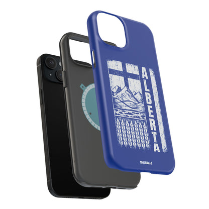 Rugged Alberta Blue MagSafe Phone Case