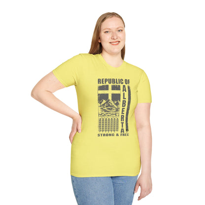 Republic of Alberta Unisex Softstyle T-Shirt