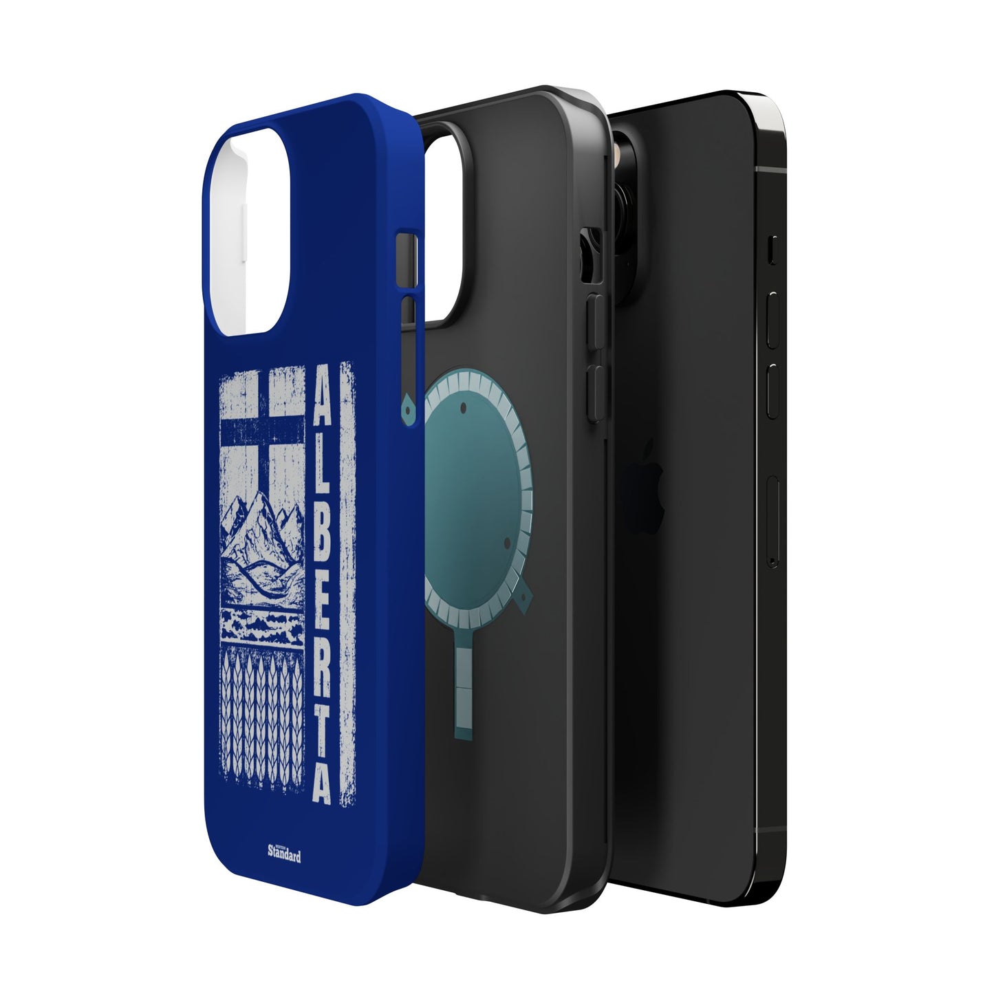 Rugged Alberta Blue MagSafe Phone Case