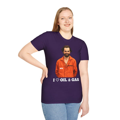 Guilbeault 'I Love Oil and Gas' Unisex T-Shirt