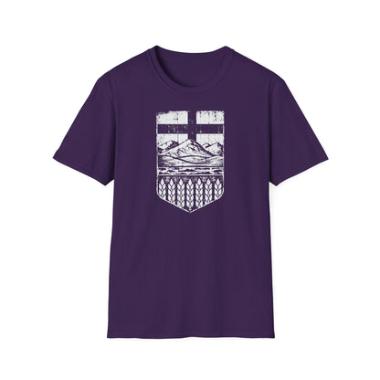 Rugged Alberta Shield Unisex T-Shirt