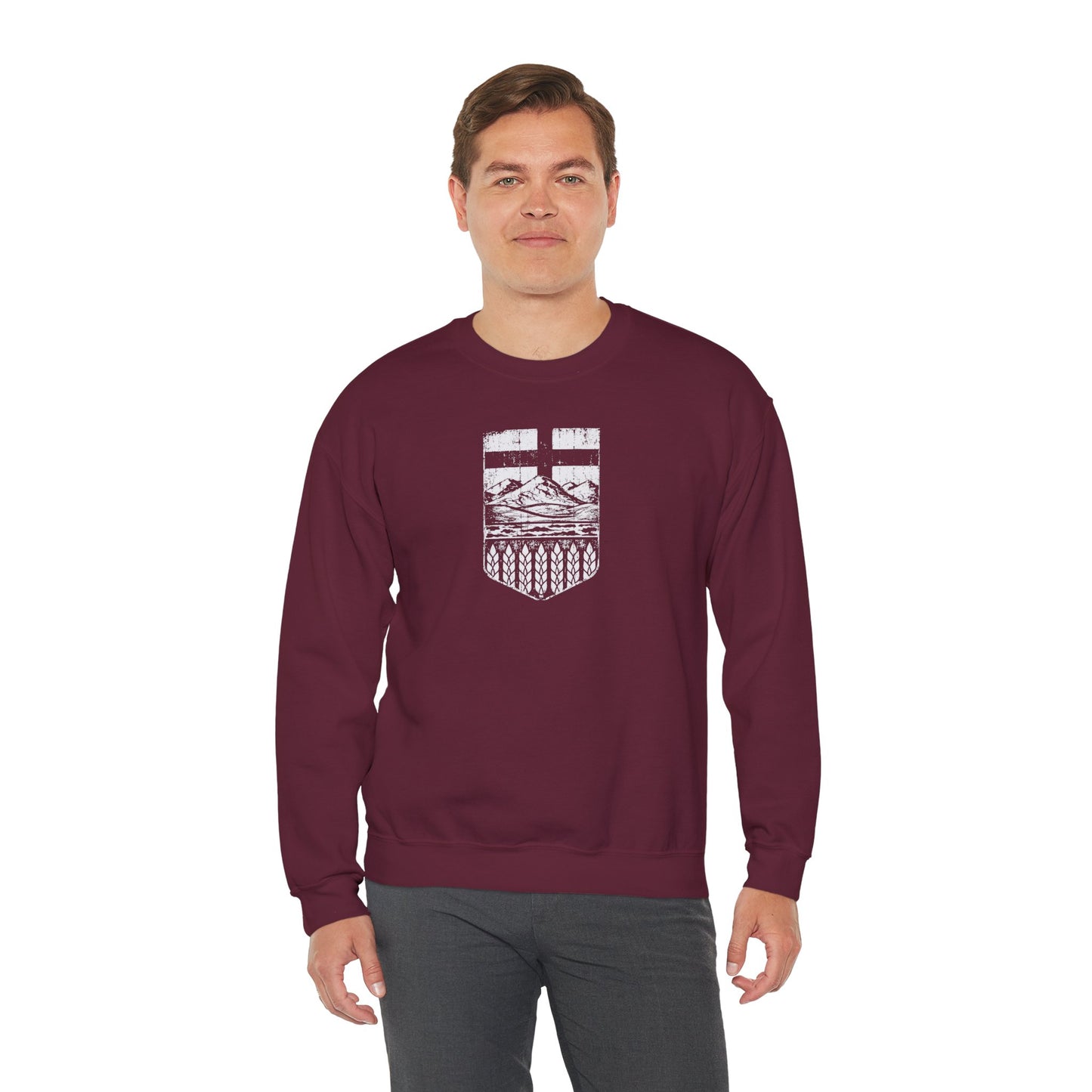 Rugged Alberta Shield Unisex Sweatshirt