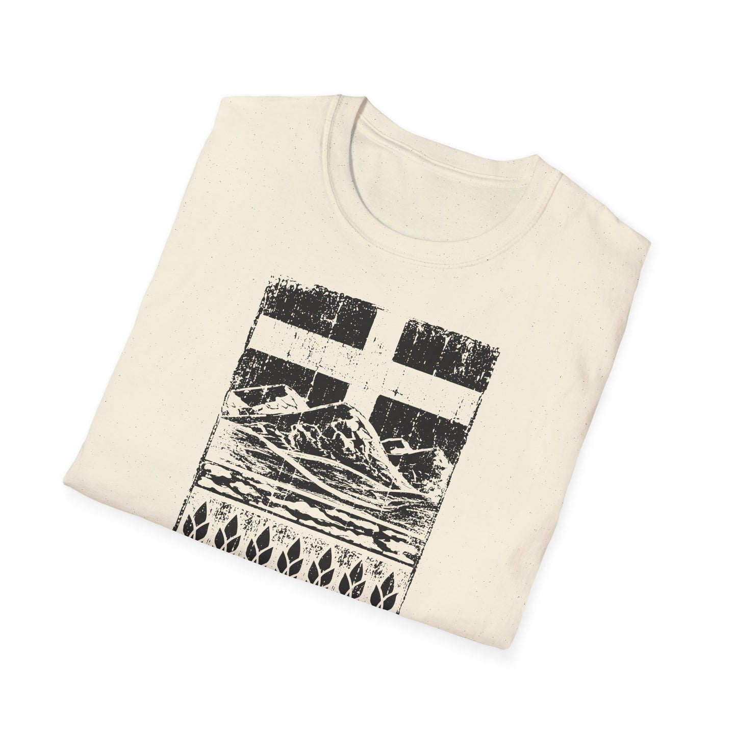 Rugged Alberta Shield Unisex T-Shirt