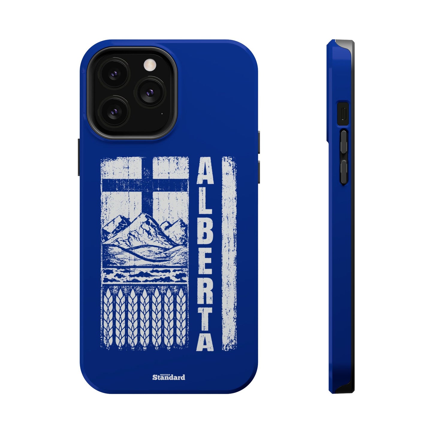 Rugged Alberta Blue MagSafe Phone Case