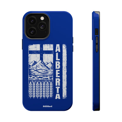 Rugged Alberta Blue MagSafe Phone Case