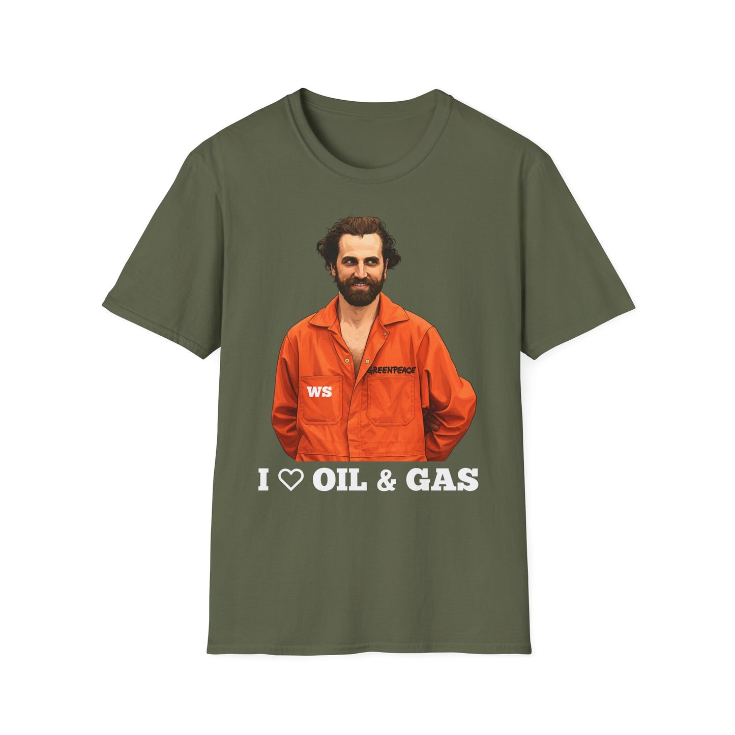 Guilbeault 'I Love Oil and Gas' Unisex T-Shirt
