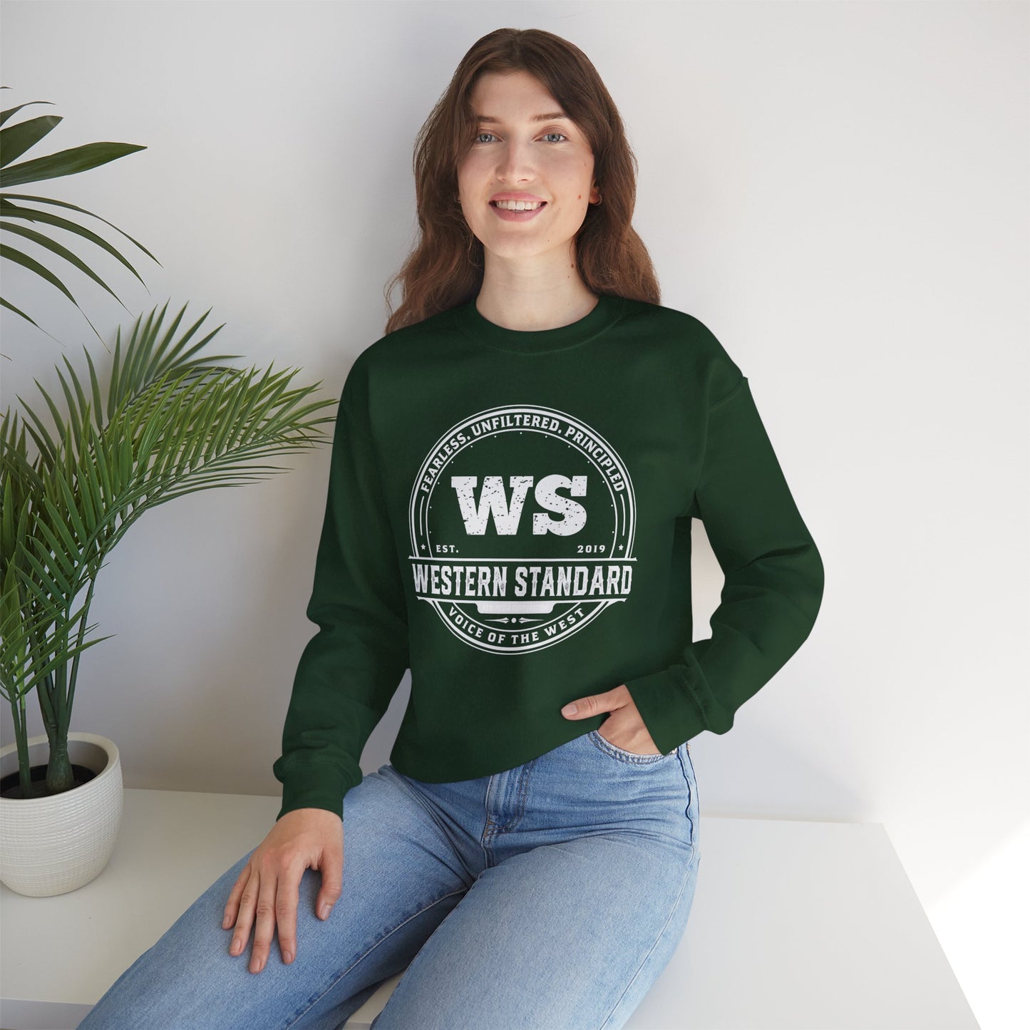 Vintage Western Standard Crewneck Sweatshirt