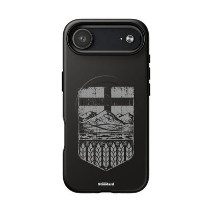 Rugged Alberta Shield Black MagSafe Premium Case