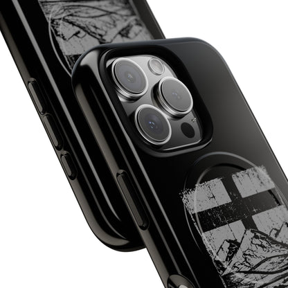 Rugged Alberta Shield Black MagSafe Premium Case