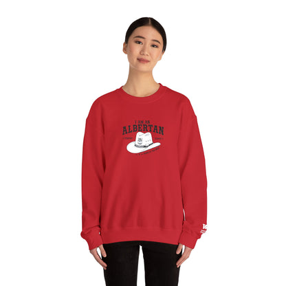 I Am Albertan Unisex Premium Crewneck Sweatshirt (Embroidered)