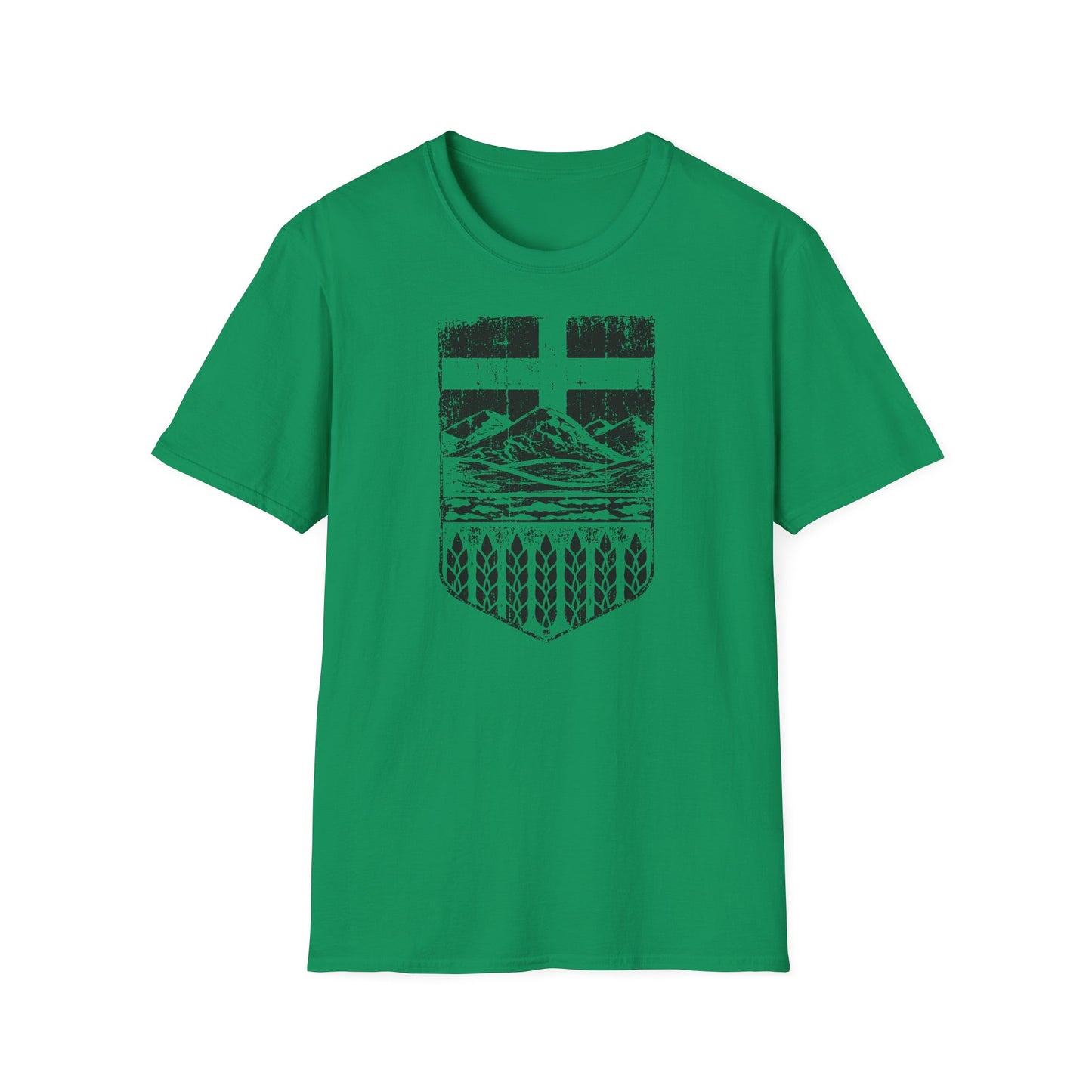 Rugged Alberta Shield Unisex T-Shirt