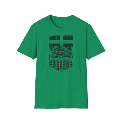 Rugged Alberta Shield Unisex T-Shirt