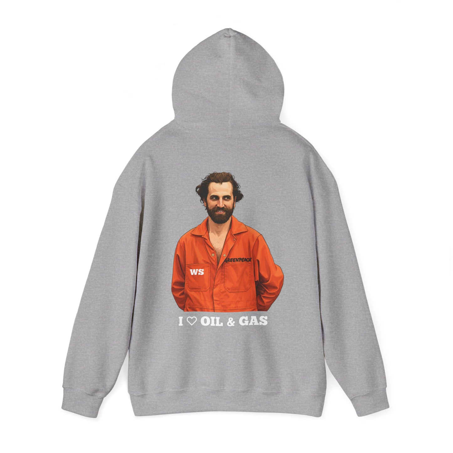 Guilbeault 'I Love Oil and Gas' Unisex Hoodie