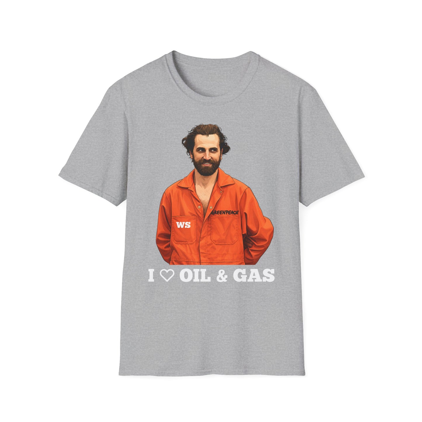 Guilbeault 'I Love Oil and Gas' Unisex T-Shirt