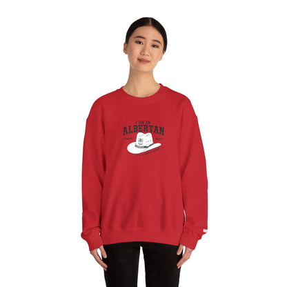 I Am Albertan Unisex Premium Crewneck Sweatshirt (Embroidered)