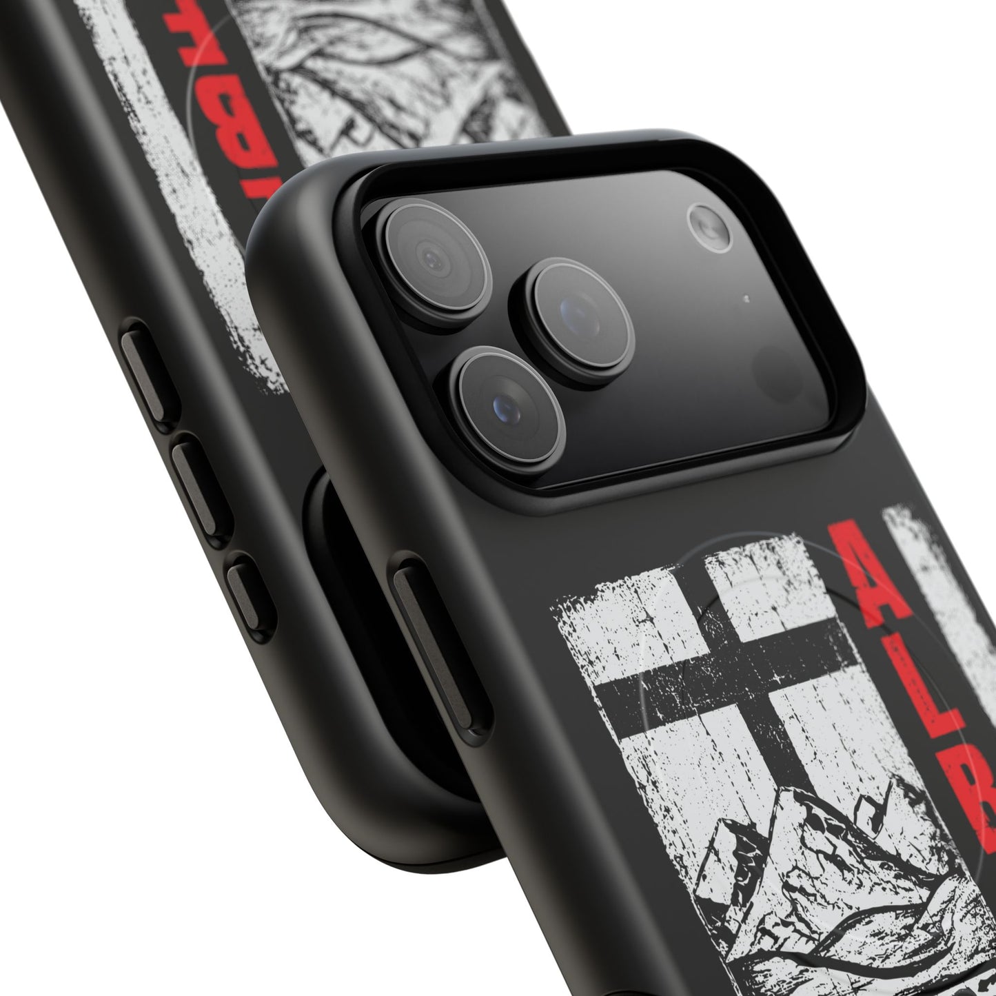 Rugged Alberta Black MagSafe Premium Case