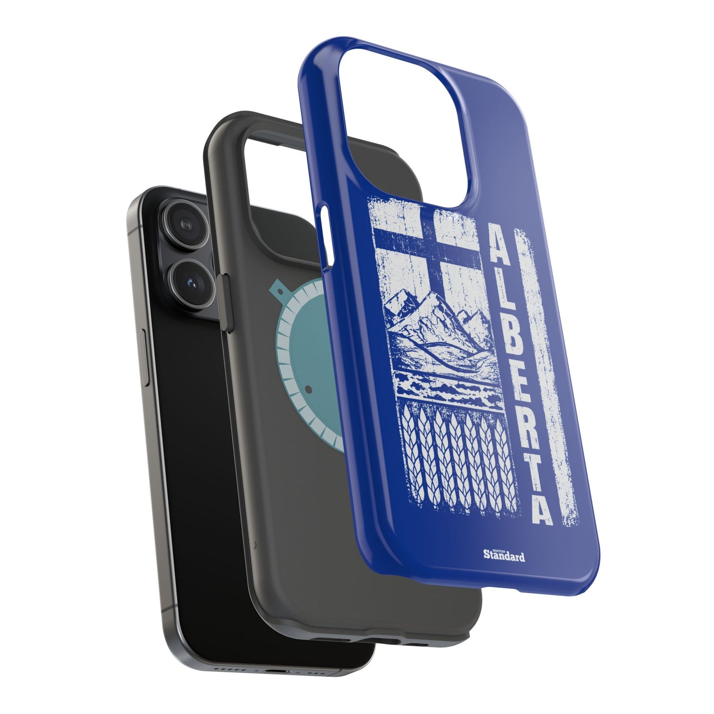 Rugged Alberta Blue MagSafe Phone Case