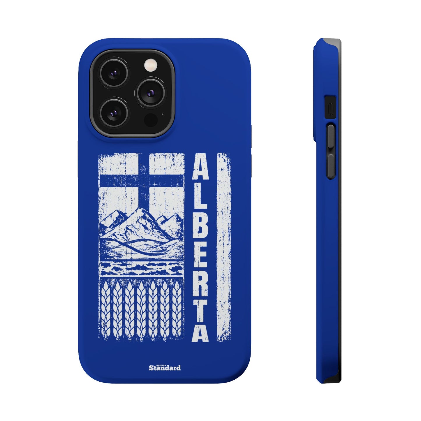 Rugged Alberta Blue MagSafe Phone Case