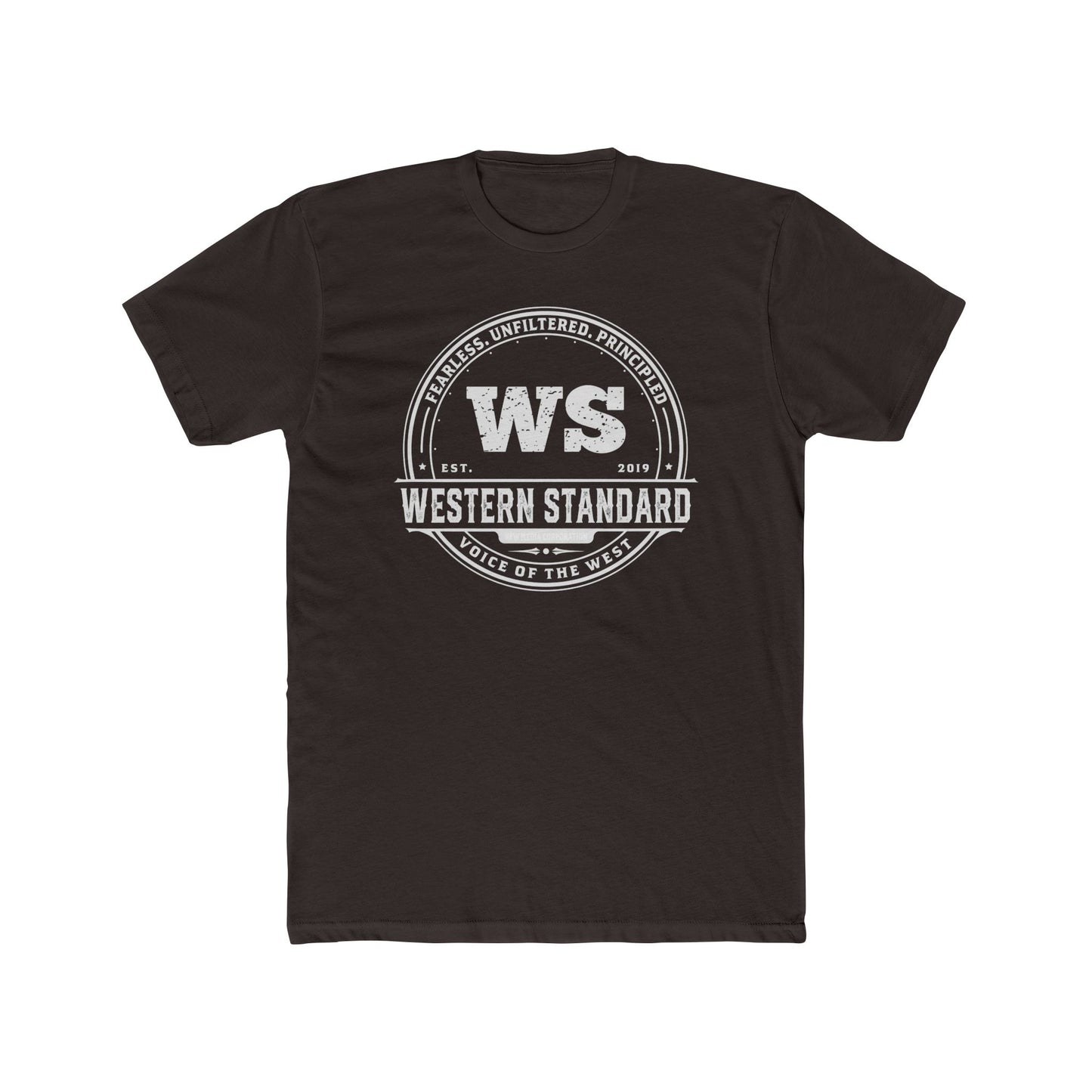Vintage Western Standard Men's Cotton T-Shirt