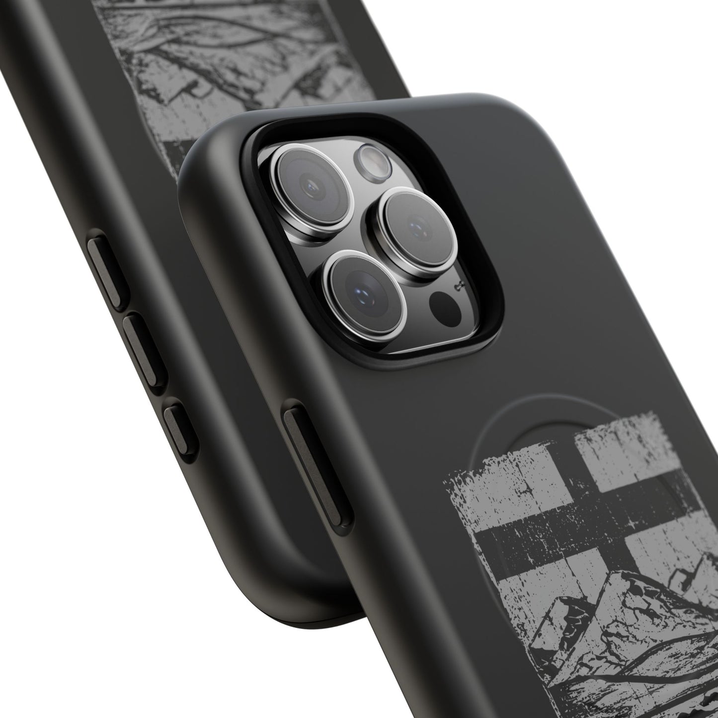 Rugged Alberta Shield Black MagSafe Premium Case
