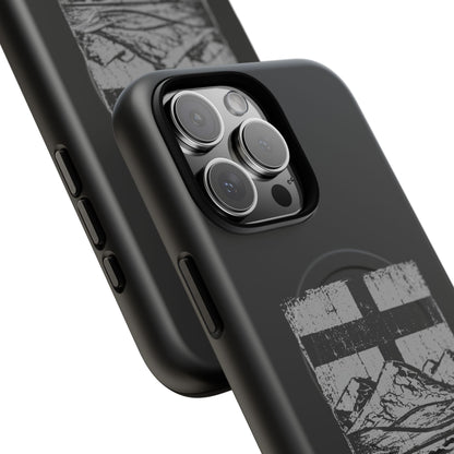 Rugged Alberta Shield Black MagSafe Premium Case