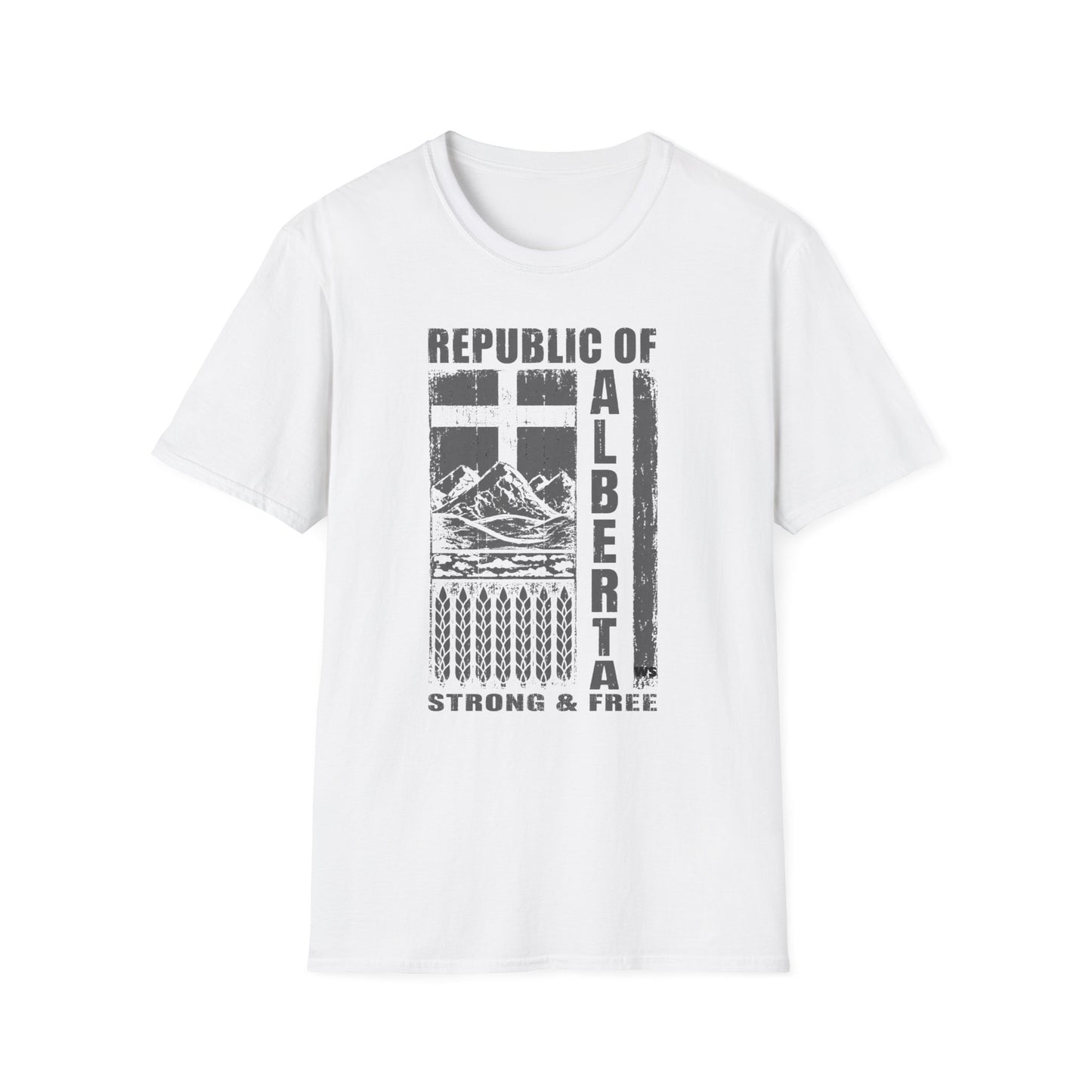 Republic of Alberta Unisex Softstyle T-Shirt