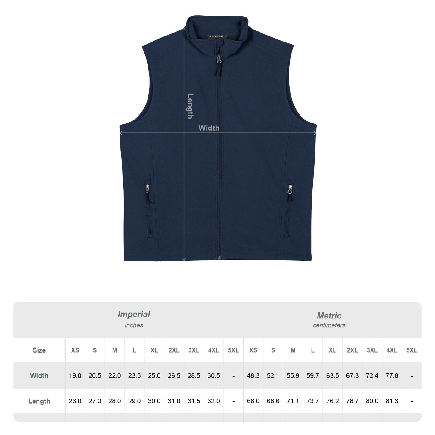 Western Standard Official Men's Soft Shell Vest