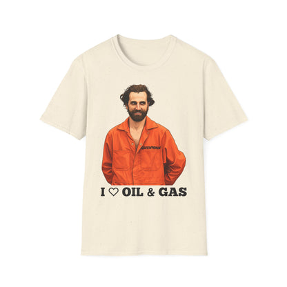 Guilbeault 'I Love Oil and Gas' Unisex T-Shirt