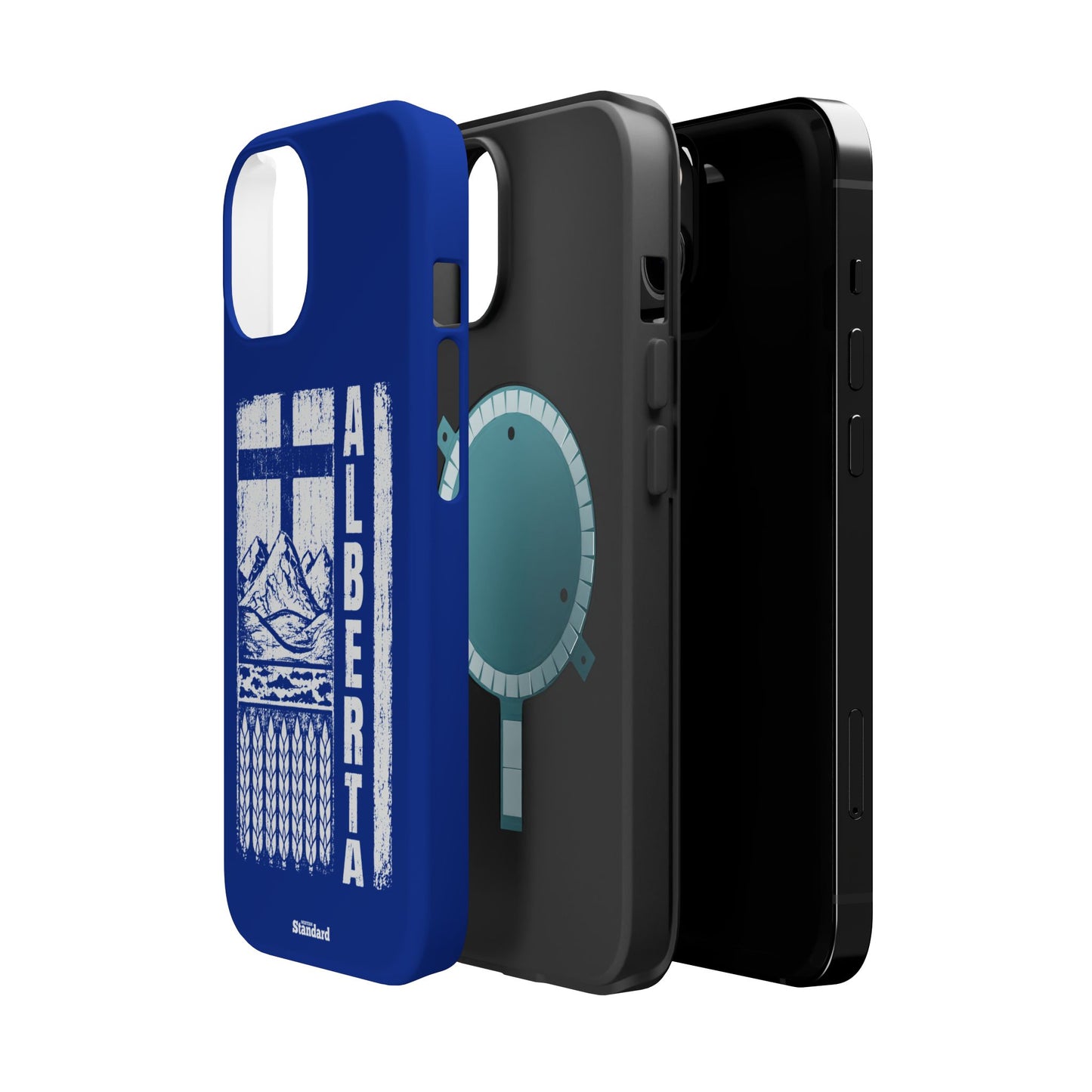 Rugged Alberta Blue MagSafe Phone Case