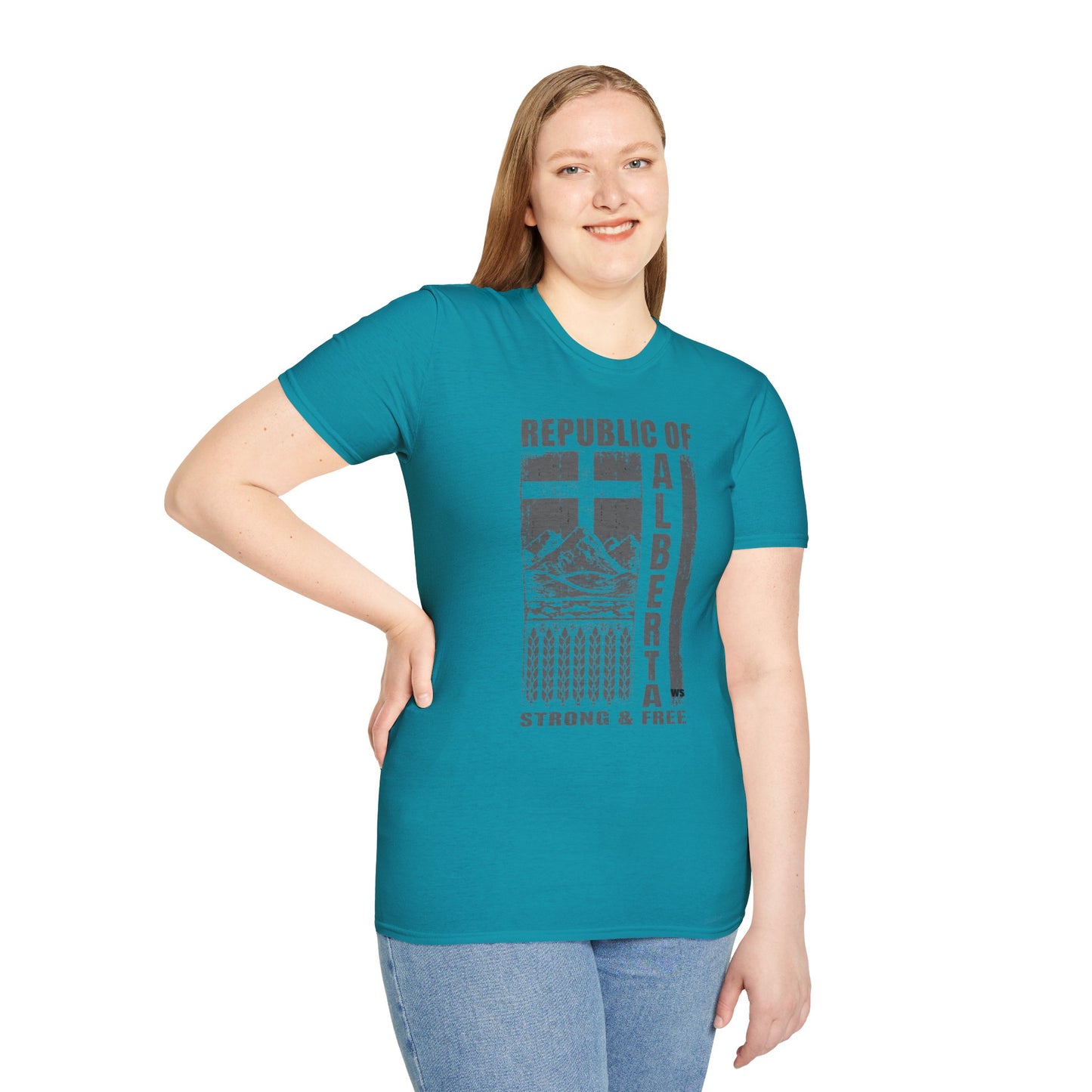 Republic of Alberta Unisex Softstyle T-Shirt