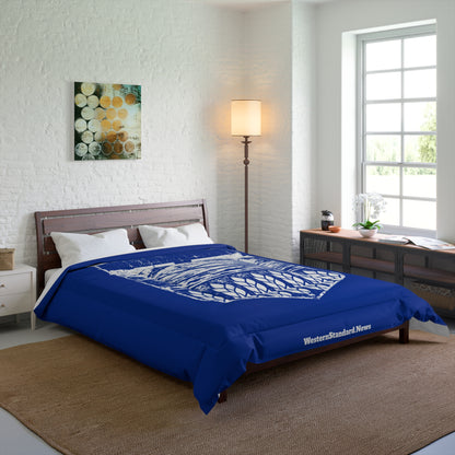 Rugged Shield of Alberta Bed Comforter (With Pillow Cases As Bonus)