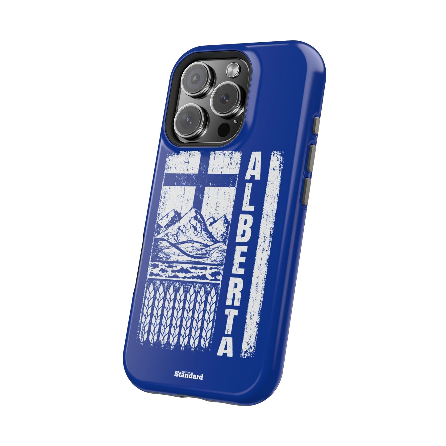 Rugged Alberta Blue MagSafe Phone Case