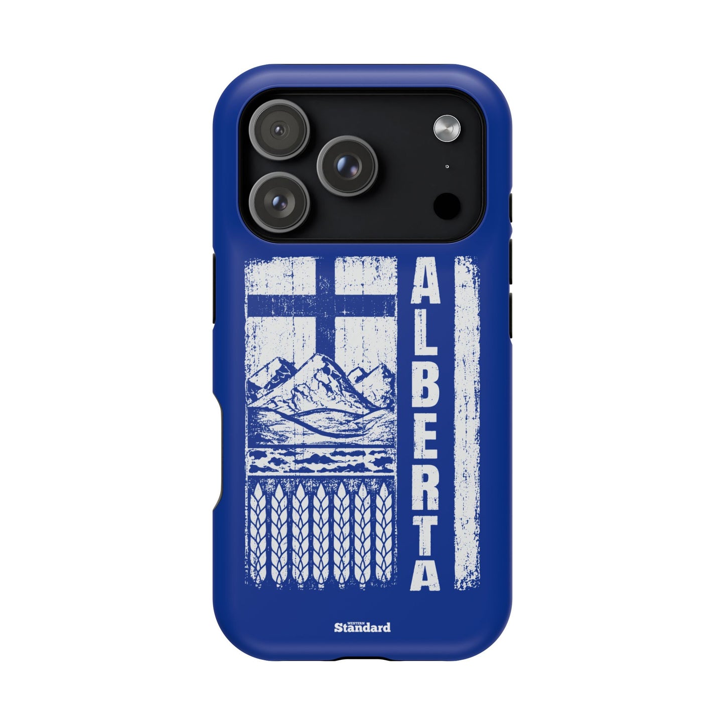 Rugged Alberta Blue MagSafe Phone Case