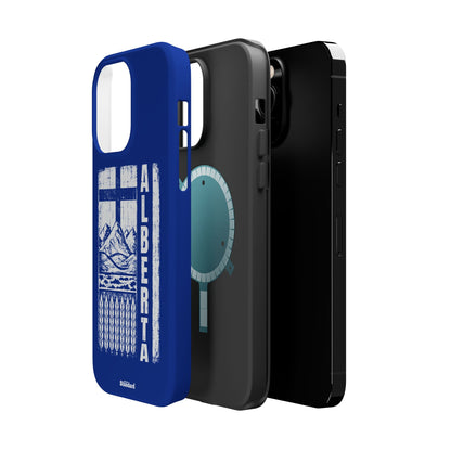Rugged Alberta Blue MagSafe Phone Case