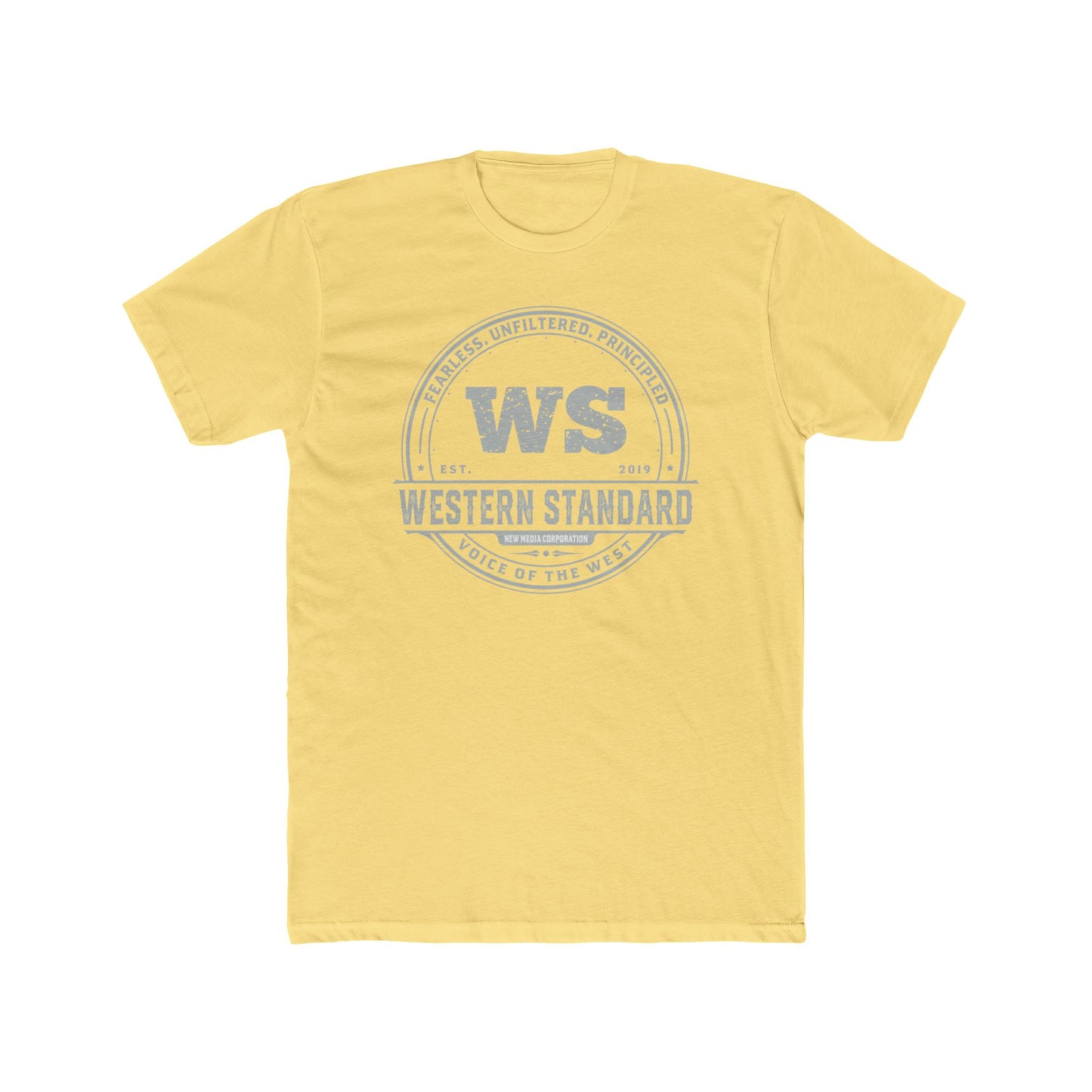 Vintage Western Standard Men's Cotton T-Shirt