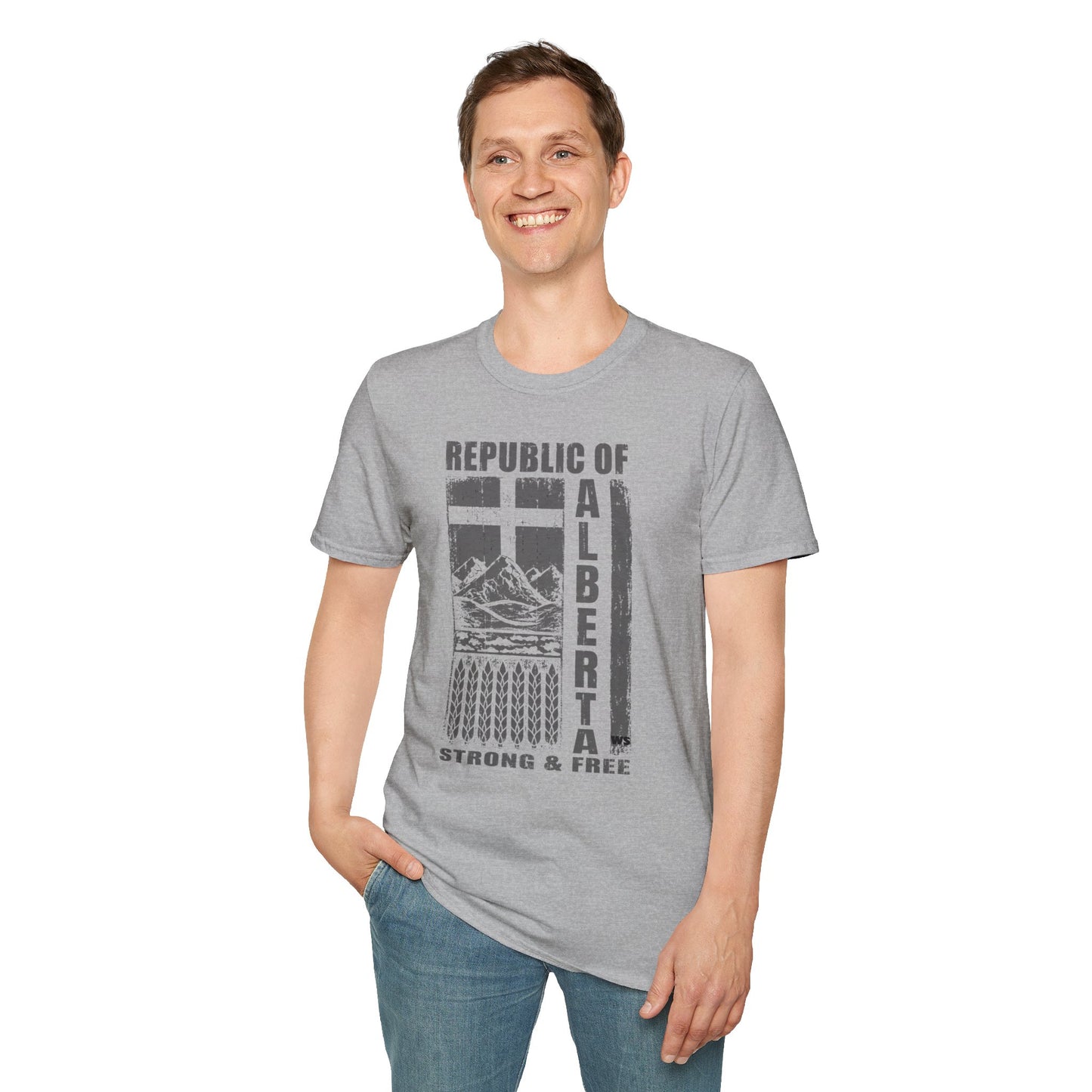 Republic of Alberta Unisex Softstyle T-Shirt