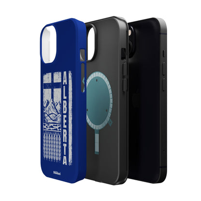 Rugged Alberta Blue MagSafe Phone Case