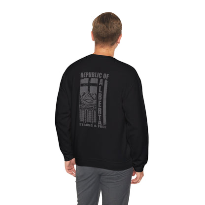 Republic of Alberta (On the Back) Premium Crewneck Sweatshirt