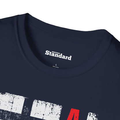 Rugged Alberta Red Unisex T-Shirt