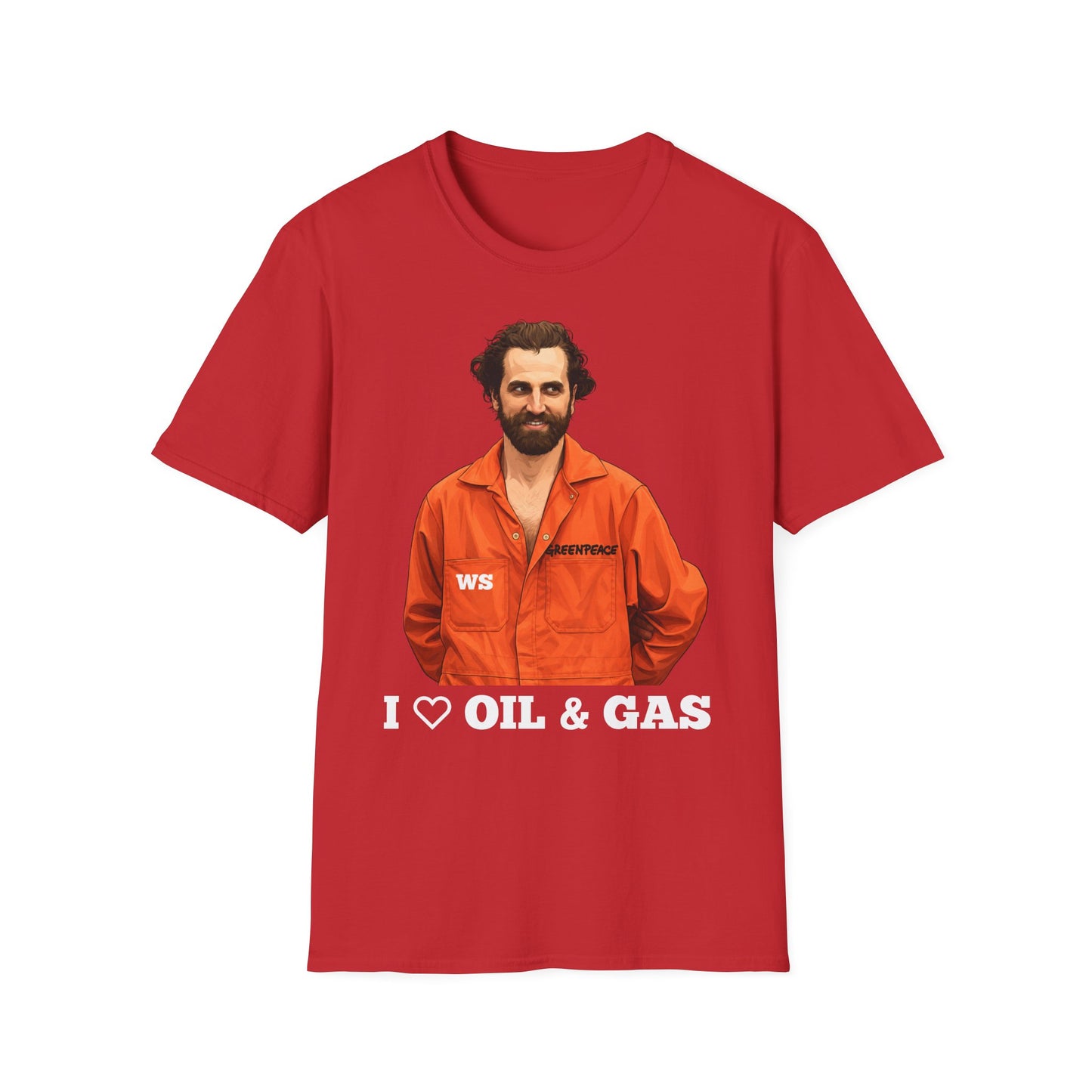 Guilbeault 'I Love Oil and Gas' Unisex T-Shirt