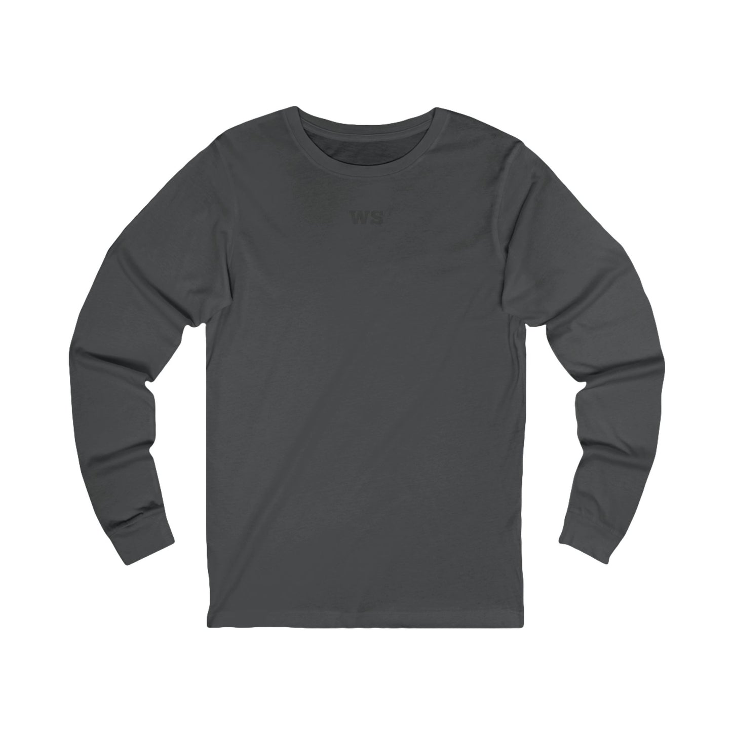 Rugged Alberta Shield (On the Back) Long Sleeve T-Shirt