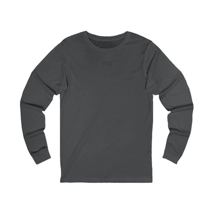 Rugged Alberta Shield (On the Back) Long Sleeve T-Shirt