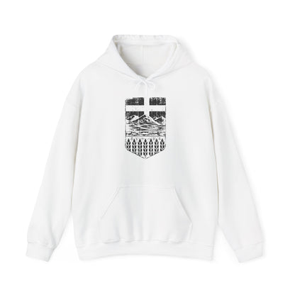 Rugged Shield of Alberta Unisex Hoodie