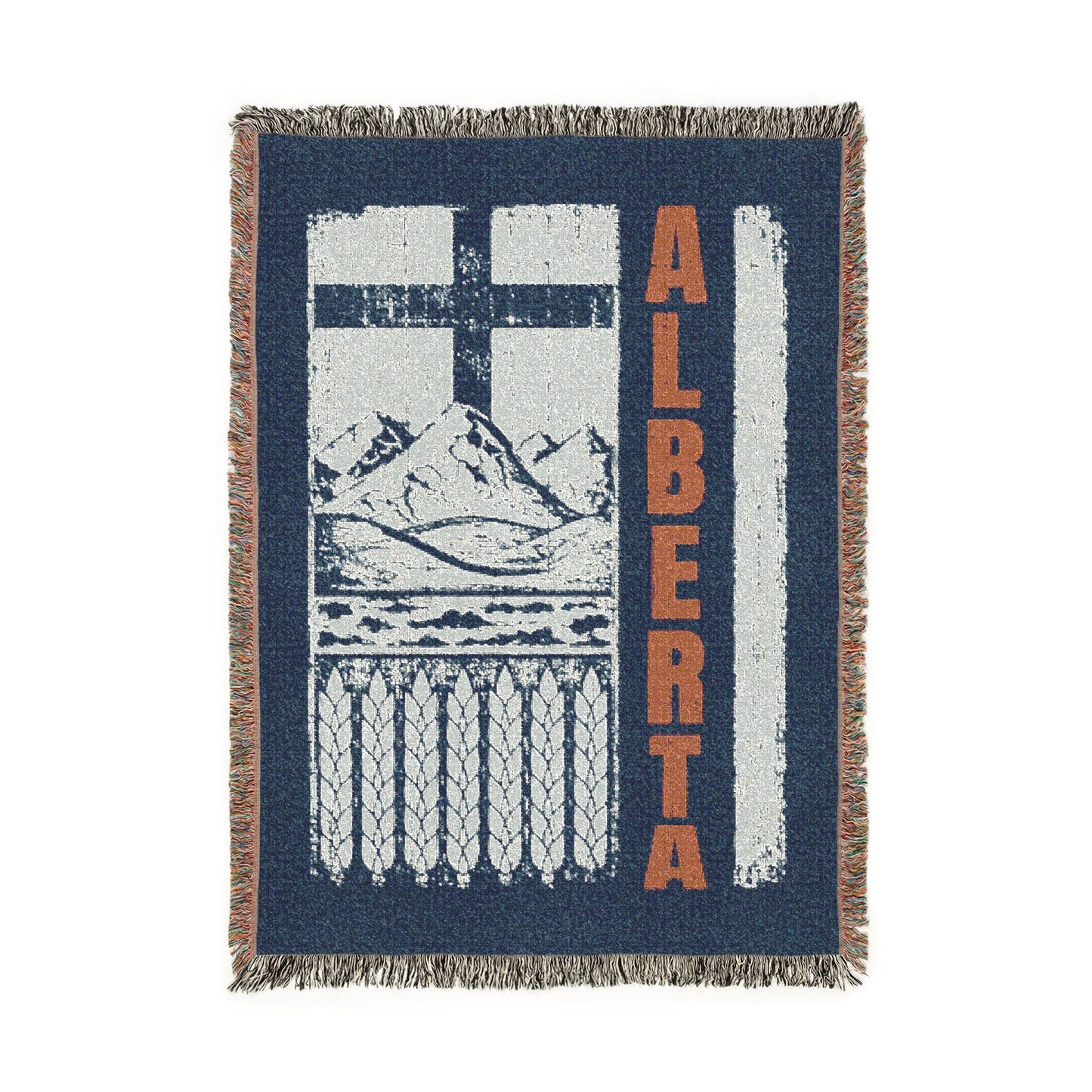 Rugged Alberta Woven Blanket