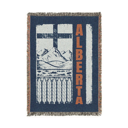 Rugged Alberta Woven Blanket