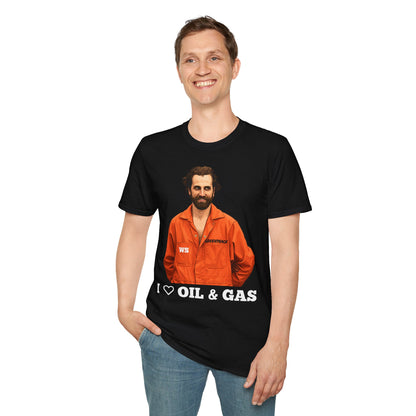 Guilbeault 'I Love Oil and Gas' Unisex T-Shirt