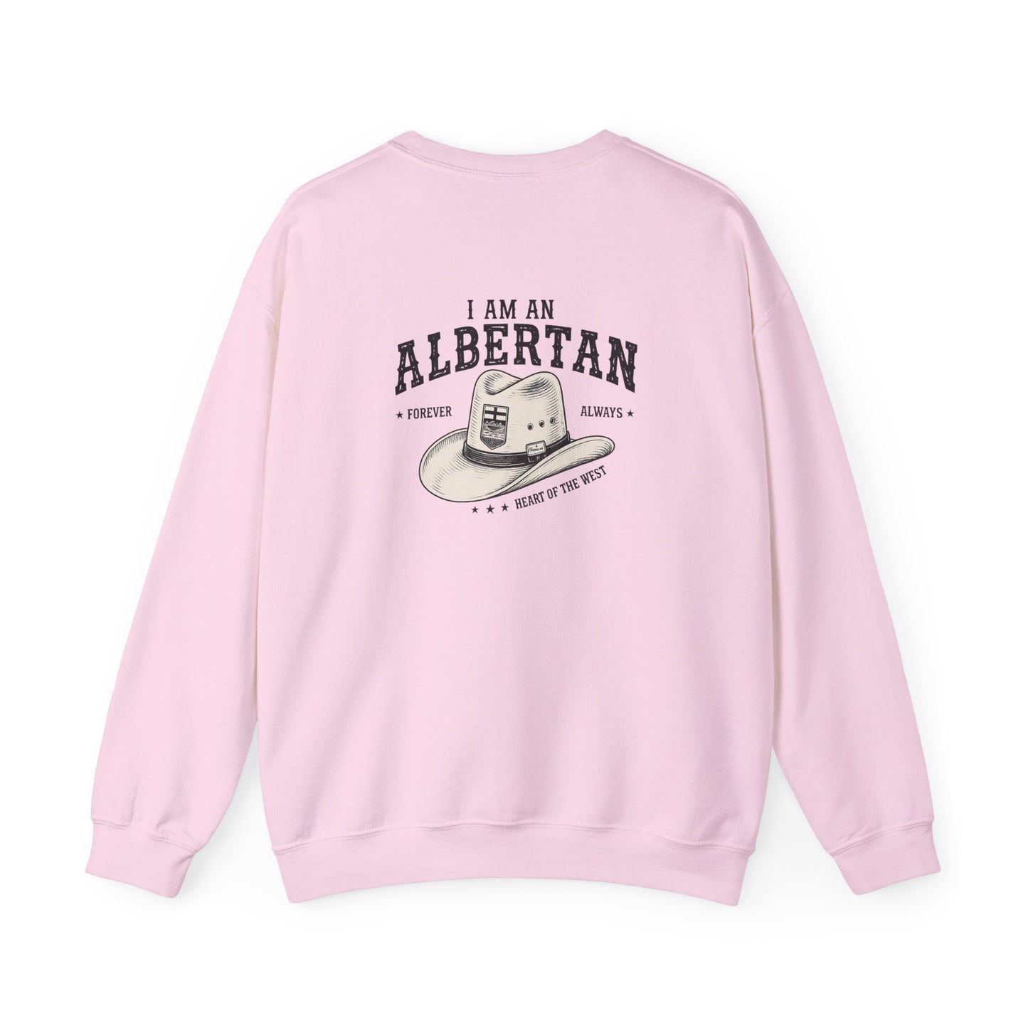 I Am Albertan (On the Back) Unisex Sweatshirt