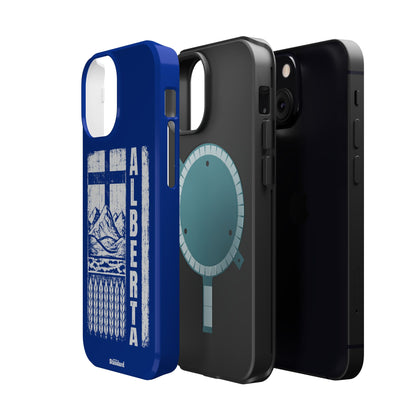 Rugged Alberta Blue MagSafe Phone Case